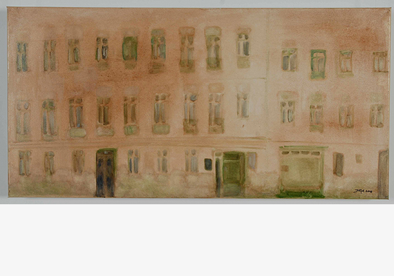 Tenement houses, Belziger28 | oil on canvas