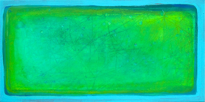planeten r-t-g | Acryl auf Leinwand  | 80 x 40 cm | 2010