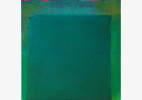 phtalo on color |  Acryl aul Leinwand  | 70 x 70 cm | 2012